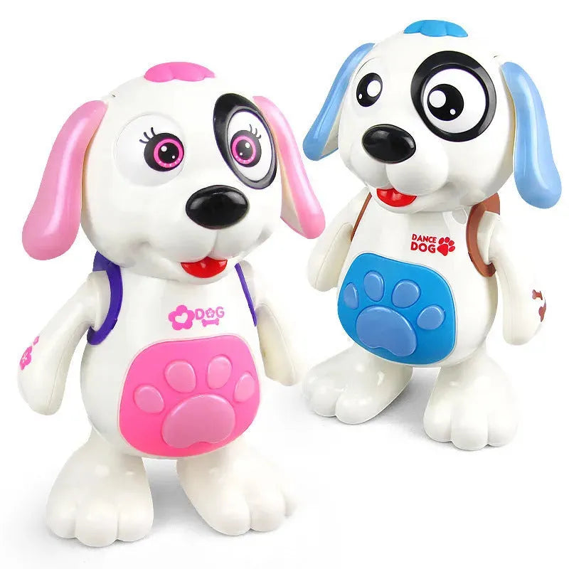 Electric Toy Dog, Music, Light, Dance, Walk, Children'S Vibrato Robot Dog - Bellarte Enchanté Electric Toy Dog, Music, Light, Dance, Walk, Children'S Vibrato Robot Dog